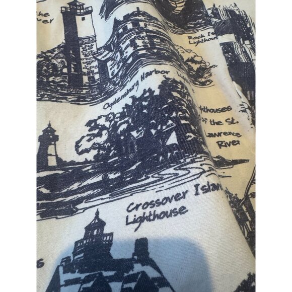 VTG Michigan Rag Co Lighthouse Hooded Jacket NWT – Men’s Medium / Unisex Coastal - Picture 10 of 16